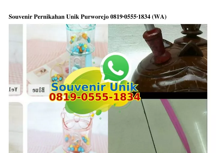 souvenir pernikahan unik purworejo 0819 0555 1834