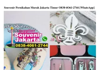 Souvenir Pernikahan Murah Jakarta Timur Ö838•4Ö6I•2744[wa]