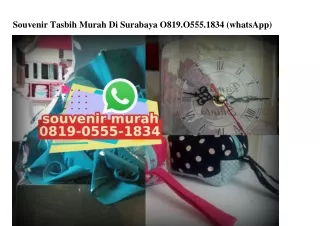 Souvenir Tasbih Murah Di Surabaya Ö819Ö5551834[wa]