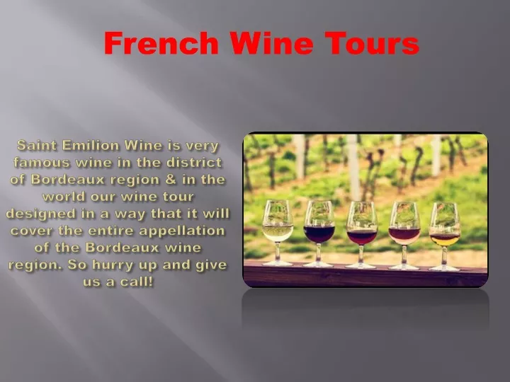 saint emilion wine is very famous wine