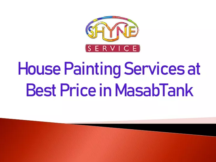 house painting services at best price in masabtank