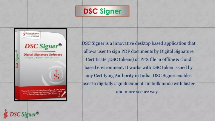 dsc signer