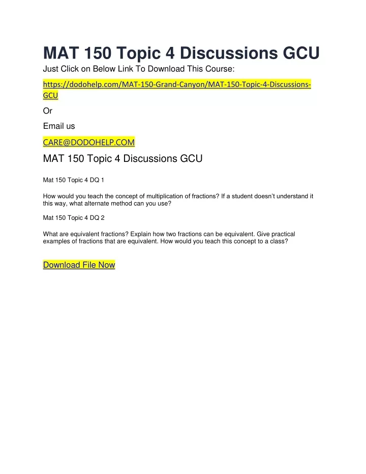 mat 150 topic 4 discussions gcu just click