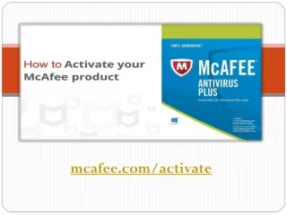mcafee com activate