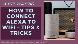 Alexa WiFi Setup | Connect Alexa to WiFi –Call Anytime