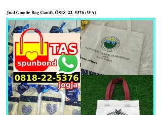 Jual Goodie Bag Cantik Ô818225376[wa]