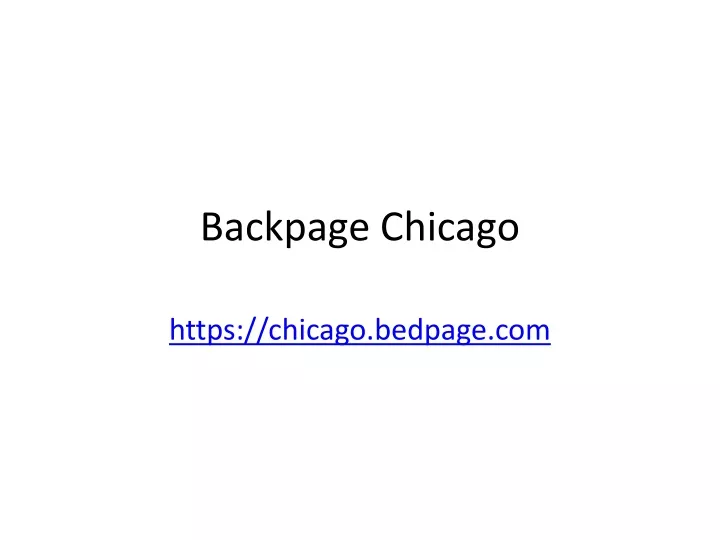 backpage chicago