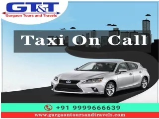 Taxi On Call - Gurgaon Tours and Travels