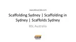 Scaffolding Sydney - Scaffolding in Sydney - Scaffolds Sydney