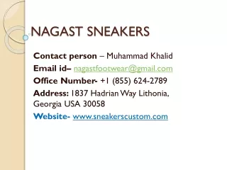 Nagast Footwear, Branded Shoes & Positive look www.sneakerscustom.com