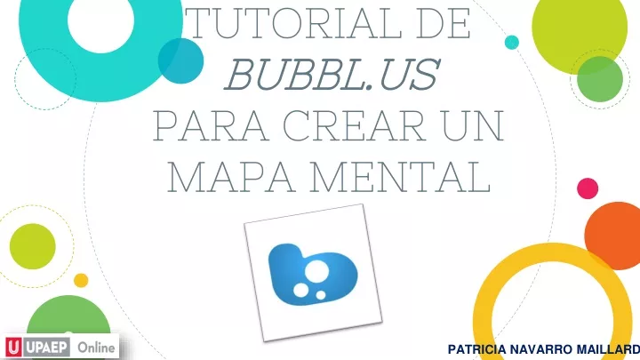 tutorial de bubbl us bubbl us para crear un mapa