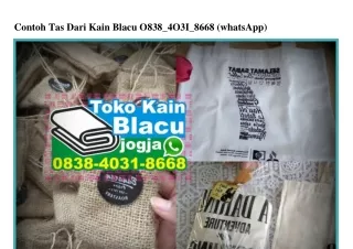 Contoh Tas Dari Kain Blacu 0838403I8668[wa]