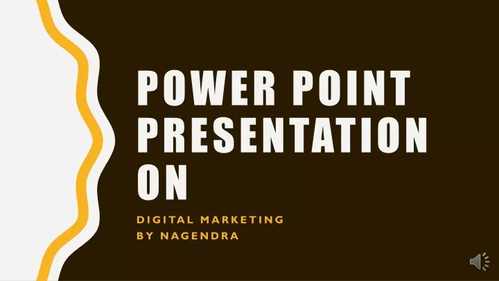 power point presentation on