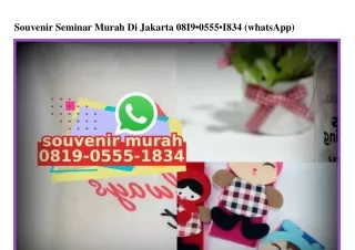 Souvenir Seminar Murah Di Jakarta 0819•0555•1834[wa]