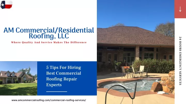 am commercial residential roofing llc where