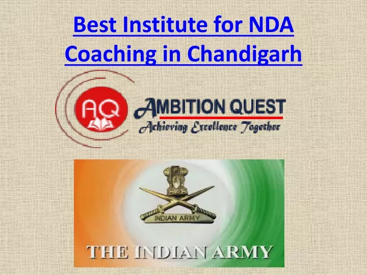 best institute for nda coaching in chandigarh