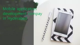Mobile application development company in hyderabad