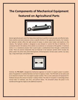 The Best 3 Point Quick Hitch System Featured by Agri-Parts