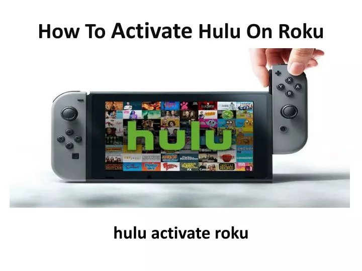 how to activate hulu on roku
