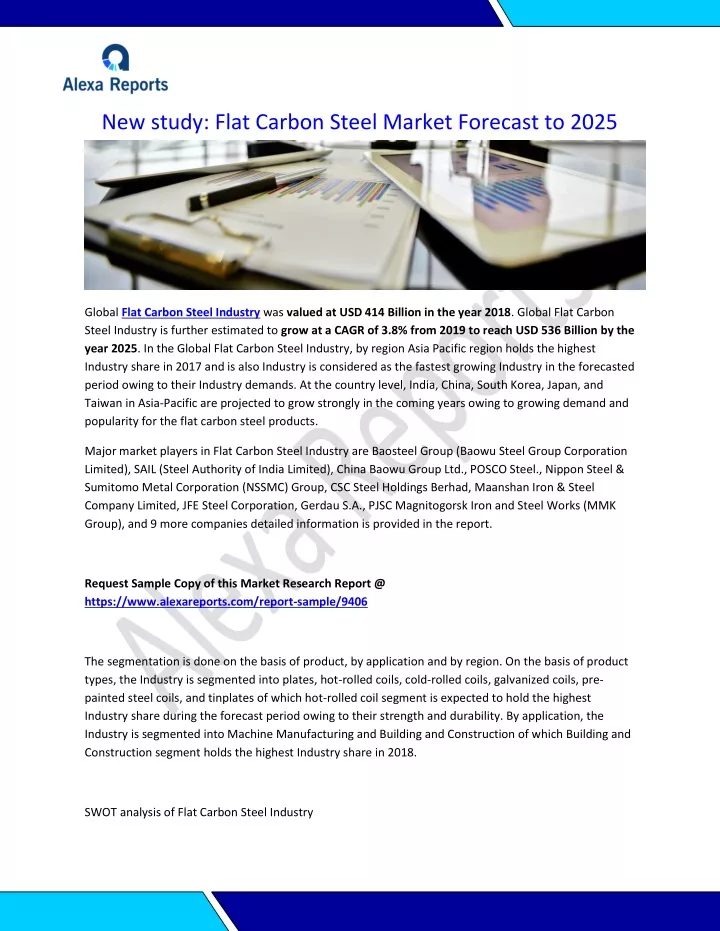 new study flat carbon steel market forecast