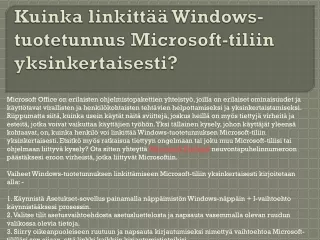 Microsoft ohjeet paras online-palveluntarjoaja