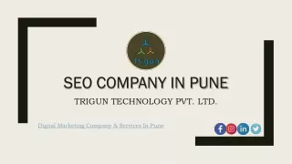SEO Conmpany In Pune | Digital Marketing Company In Pune