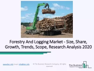 forestry and logging forestry and logging market