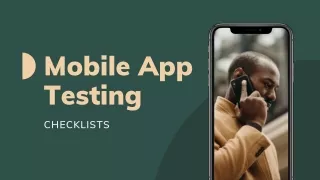 mobile app testing