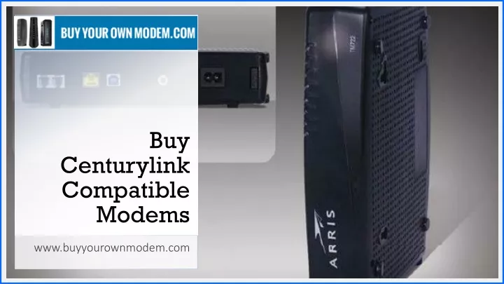 buy centurylink compatible modems