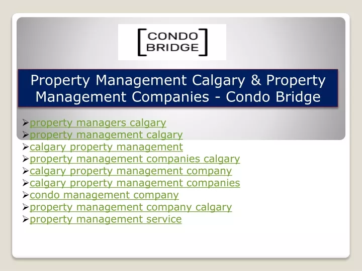 property management calgary property management