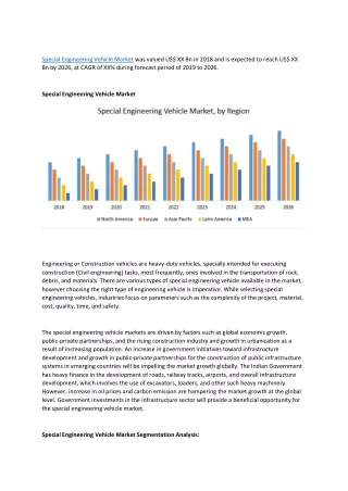 special engineering vehicle market was valued