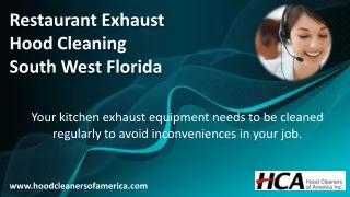 Kitchen Exhaust Cleaning Florida