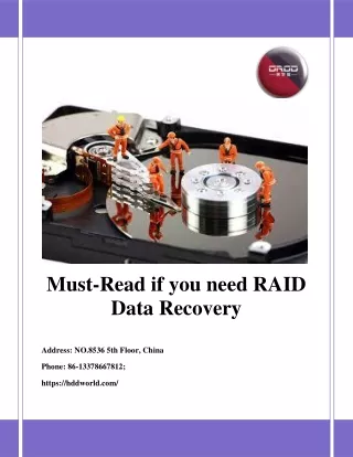 RAID Data Recovery System | Shenzhen Orod Technology