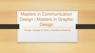 masters in communication design masters in graphic design