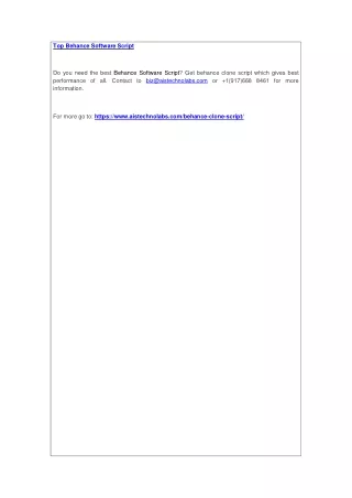 top behance software script