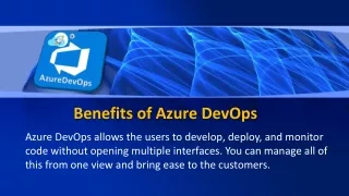 Benefits of Azure DevOps