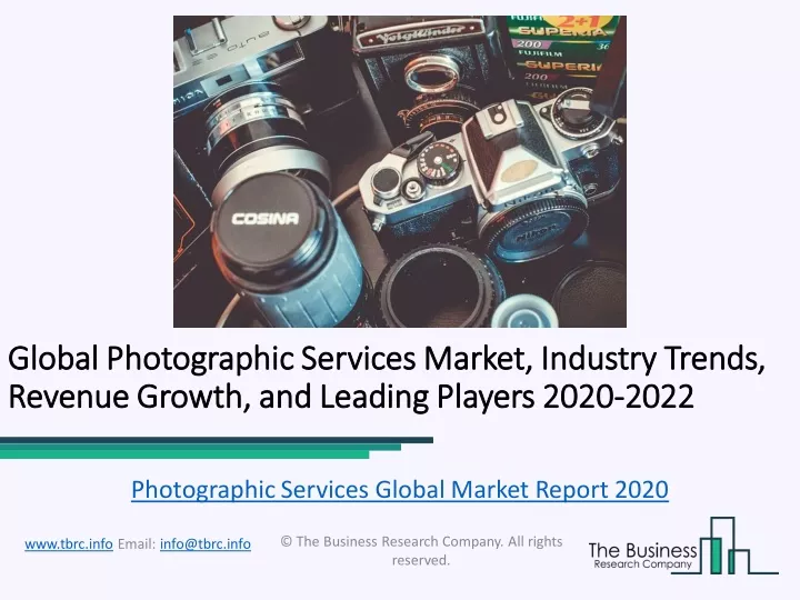 global global photographic services market