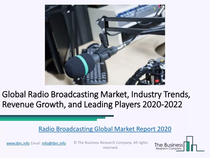 global global radio broadcasting market industry