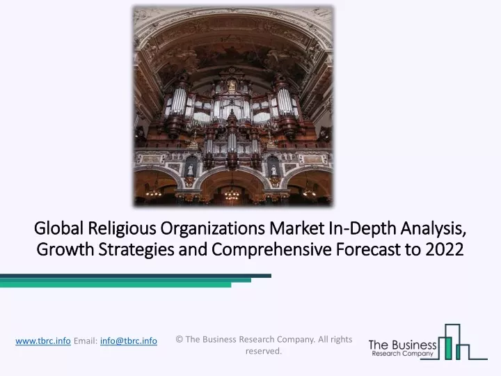 global religious organizations market in global
