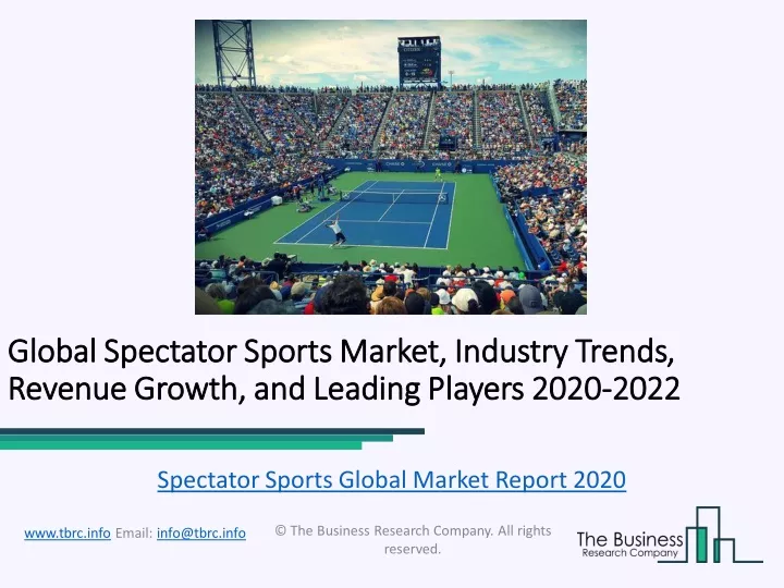 global global spectator sports market industry