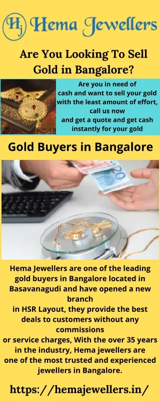 Are You Looking To Sell Gold in Bangalore?