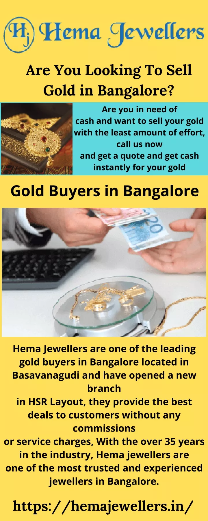 are you looking to sell gold in bangalore