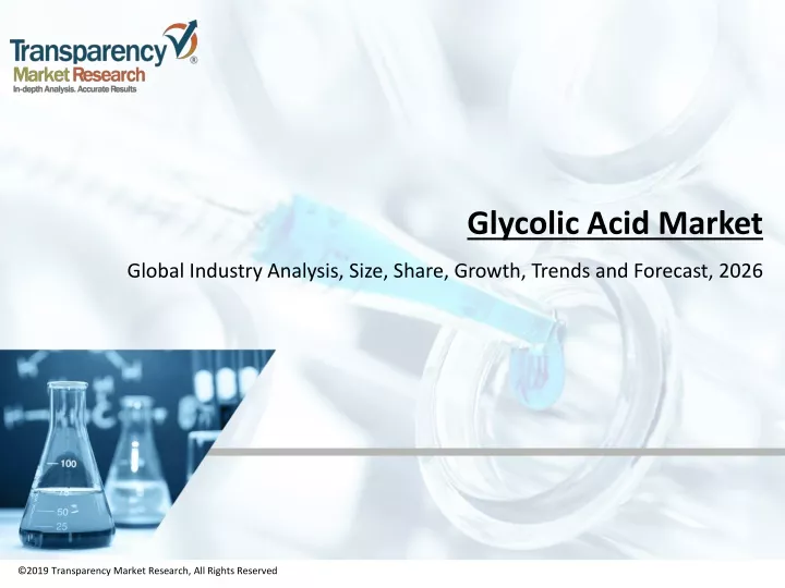 glycolic acid market