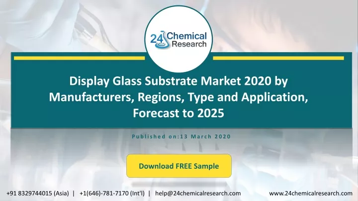display glass substrate market 2020