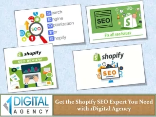 Get the Shopify SEO Expert You Need with 1Digital Agency