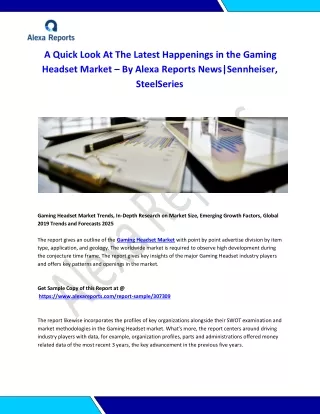 a quick look at the latest happenings