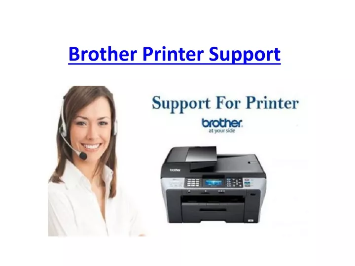 brother printer support