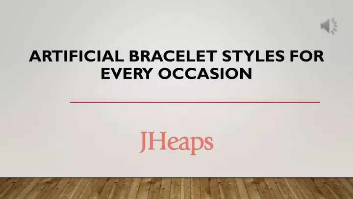 artificial bracelet styles for every occasion