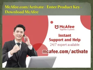 mcafee com activate enter product key download mcafee
