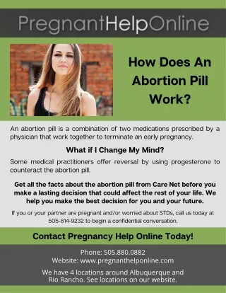 Pregnancy Help | Care Net Abortion Pill Albuquerque